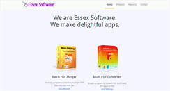 Desktop Screenshot of essexsoftware.com